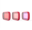 PGYTECH Diving Filter Set (MAGENTA/SNORKEL/RED Professional) for OSMO Pocket