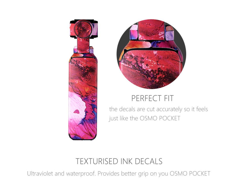 PGY Tech 3-pack Colourful Skins for Osmo Pocket P-18C-008