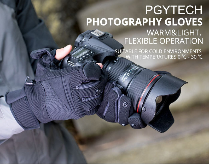 PGY Tech Professional Photography Gloves (Size L)
