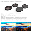 PGYTECH High Definition 4-pack ND Filters for DJI Spark (ND4/8/16/32)