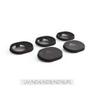 PGYTECH 5-pack Filters for DJI Spark  (UV/ND4/ND8/ND16/PL)
