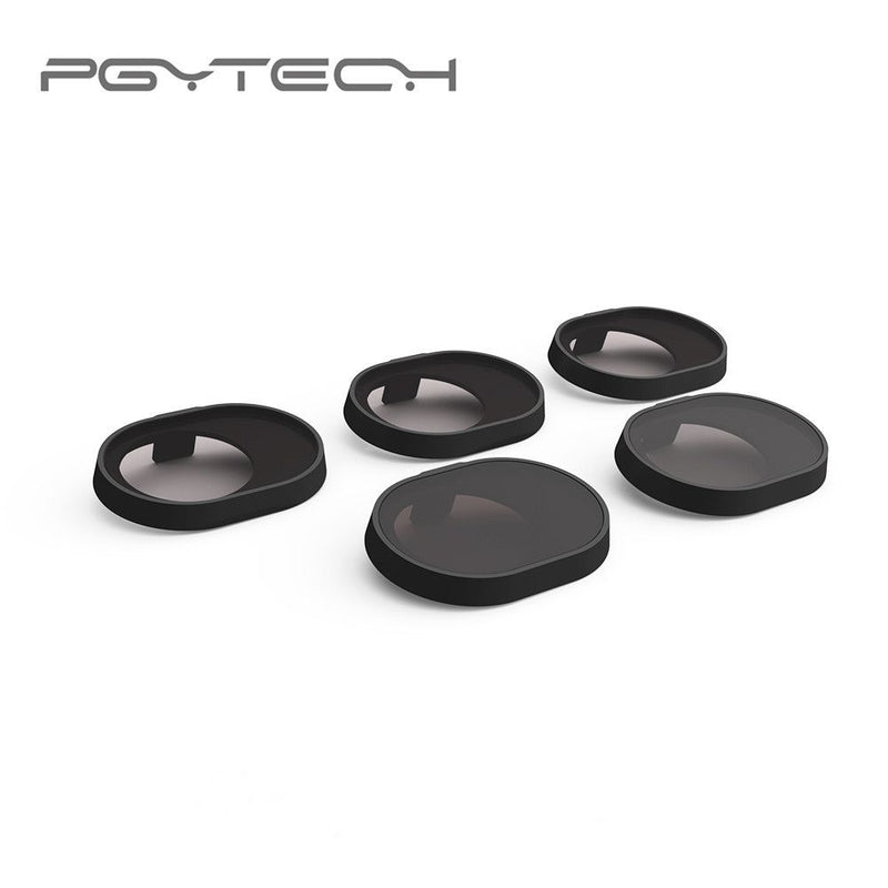 PGY Tech DJI Spark Filters 5-pack UV/ND4/ND8/ND16/PL