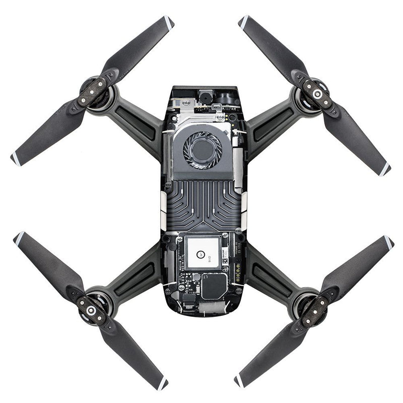 PGY Tech DJI Spark Waterproof Sticker Skin 4-pack (D4/D7/D8/TR)