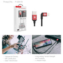 PGYTECH USB A - Lightning Cable 35cm