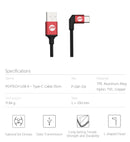 PGYTECH USB A to Type-C Cable 35cm