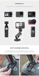 PGYTECH Action Camera Adhesive Mount