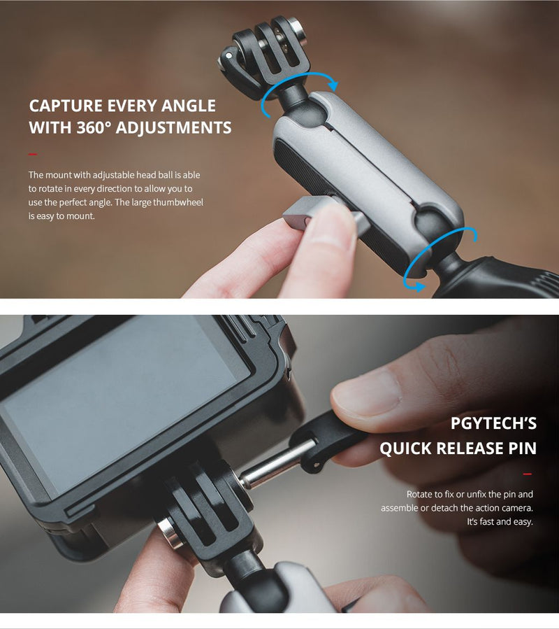 PGYTECH Action Camera Handlebar Mount