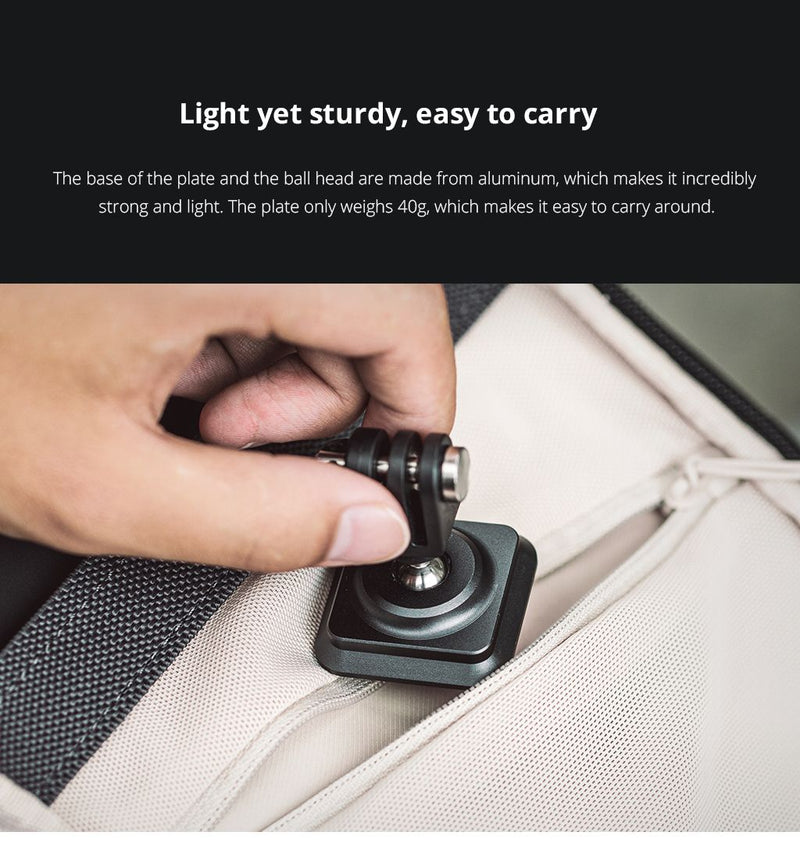 PGYTECH Action Camera SnapLock Plate Arca-Swiss Compatible