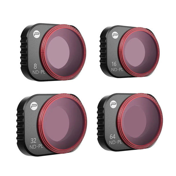 PGYTECH 4-pack Hybrid ND-PL Filters for DJI Mini 3 Pro (NDPL 8 16 32 64) (Professional)