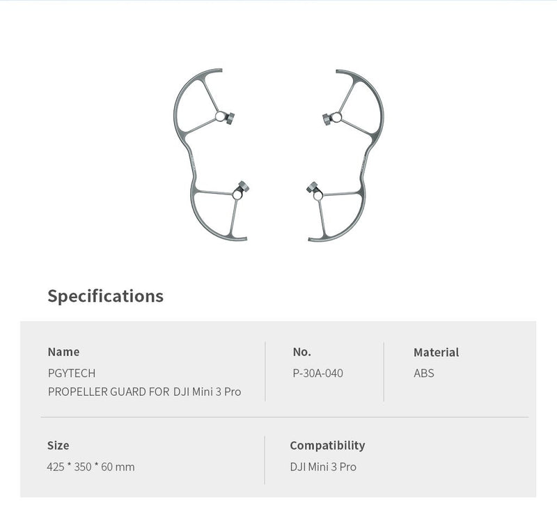 PGYTECH Propeller Guards for DJI Mini 3 Pro