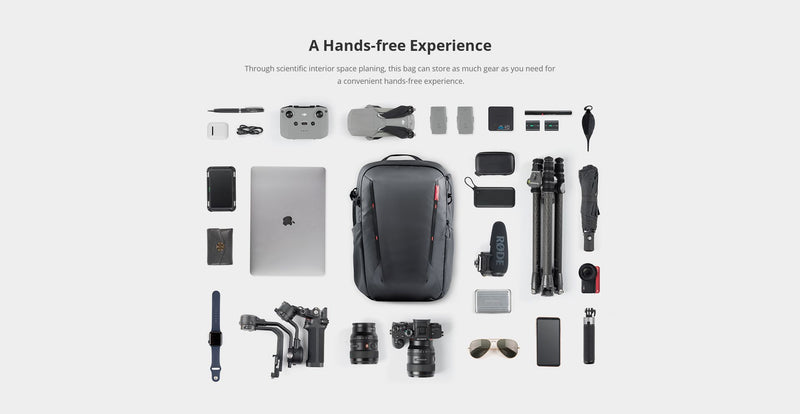PGYTECH OneMo Lite Backpack 22L (Twilight Black)