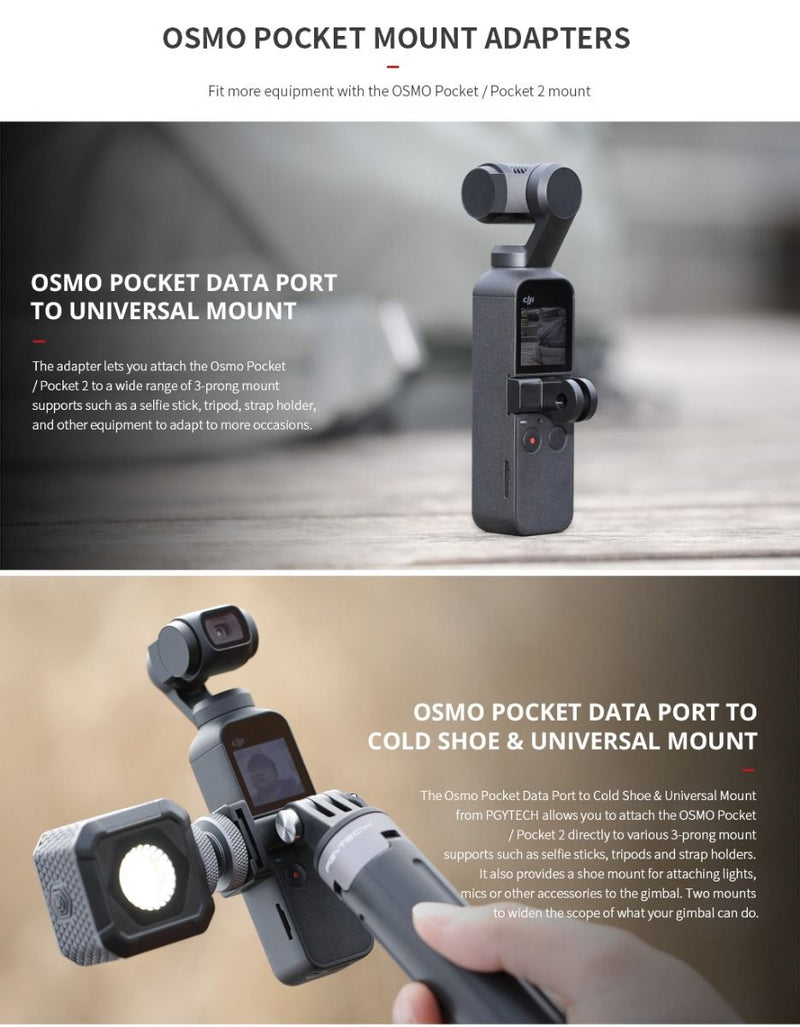 PGYTECH VLOG Set for DJI Pocket 2 / Osmo Pocket