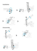 PGYTECH Handgrip Mount for DJI RS3 / RS3 Pro/ RS2 / RSC2