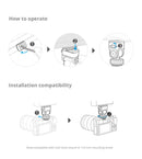 PGYTECH SnapLock Nano Swivel and Tilt Mount