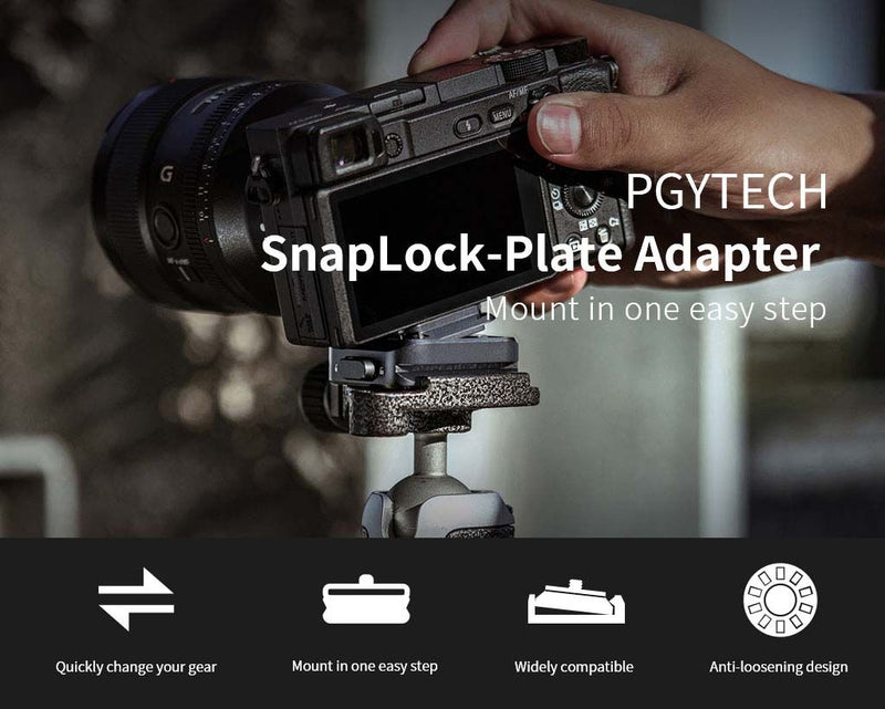 PGYTECH SnapLock Plate Adapter