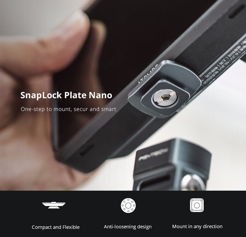 PGYTECH SnapLock Plate Nano