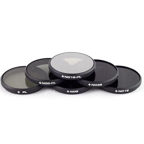 PolarPro 6-Pack Filter Set for DJI Inspire 1 (X3 and Z3) / DJI Osmo/Osmo+