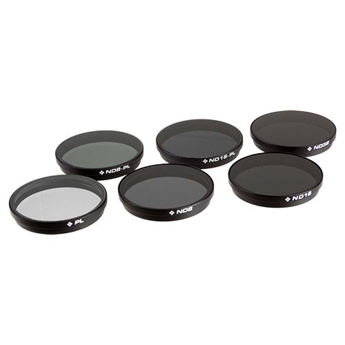 PolarPro 6-Pack Filter Set for DJI Inspire 1 (X3 and Z3) / DJI Osmo/Osmo+