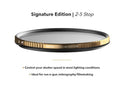 PolarPro Peter McKinnon 77mm (2-5 Stop) Signature Edition II Variable ND Filter