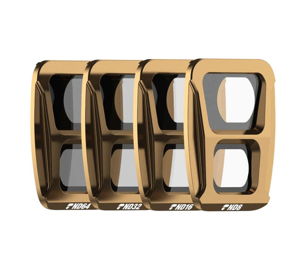 Set of PolarPro ND filters with lightweight frame and CinemaSeries™ Glass, specifically tailored for DJI Air 3.