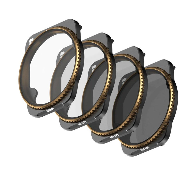 PolarPro 4 pack Vivid Collection ND PL Filters for DJI Air 3 ND8PL 16PL 32PL 64PL