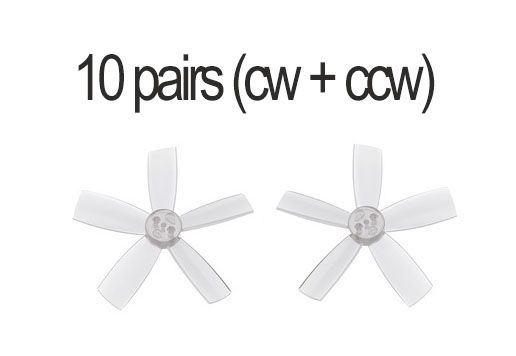 10 pairs (10cw + 10ccw) Racerstar 1935 5 Blade Propeller