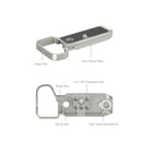 SmallRig Bottom Mount Plate for Sony Alpha 7C II / Alpha 7CR (Silver) 4439