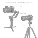 SmallRig Bottom Mount Plate for Sony Alpha 7C II / Alpha 7CR (Silver) 4439