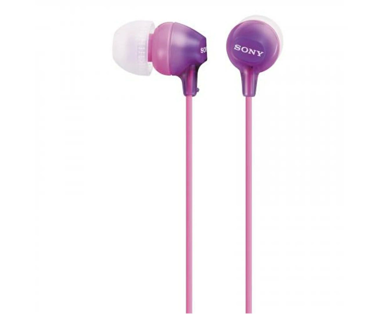 SONY In-Ear Lightweight Headphones (Violet)