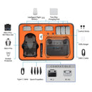 STARTRC Hard Case for DJI Mini 4 Pro Flymore Combo (Orange Foam)