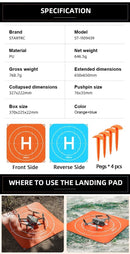 STARTRC Square PVC Drone Landing Pad (65x65cm)