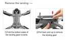 STARTRC Foldable Extended  Landing Gear for DJI Air 2S / Mavic Air 2