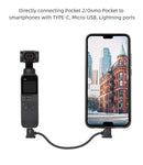 Sunnylife 1Pcs 30cm TYPE-C to Micro-USB Data Cable