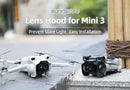 Sunnylife Lens Cover for  DJI Mini 3  (Black)