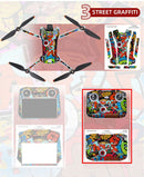 Sunnylife Skin Sticker for Mini 3 (Drone+RC-N1 Remote) Street Graffiti