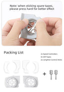 Sunnylife Speed Controller & Lengthen Thumb Rockers for DJI RC (Titanium)