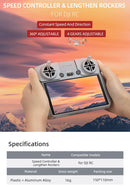 Sunnylife Speed Controller & Lengthen Thumb Rockers for DJI RC (Titanium)