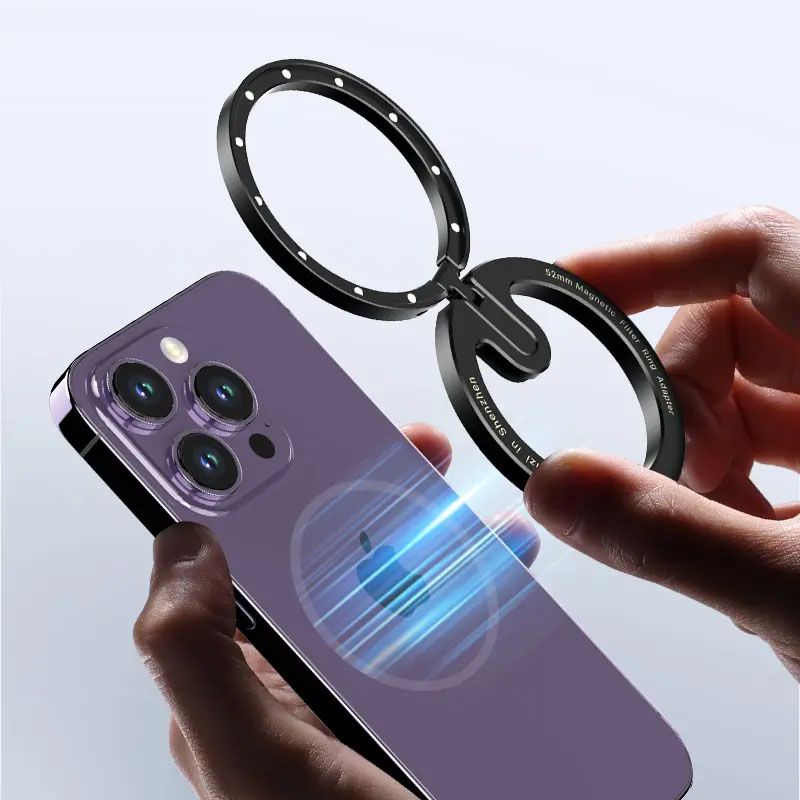 Ulanzi 52mm MagFilter Magnetic Filter Adapter Ring for Smartphones M02