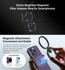 Ulanzi 52mm MagFilter Magnetic Filter Adapter Ring for Smartphones M023GBW1