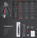 Ulanzi TT09 VideoGo Carbon Fiber Travel Video Tripod (Arca-Swiss) T033GBB1