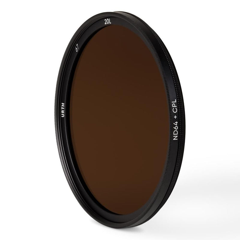 Urth 67mm Circular Polarizing (CPL) + ND64 Lens Filter (Plus+)