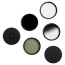 Urth 82mm UV, Circular Polarizing (CPL), ND64, Soft Grad ND8 Lens Filter Kit (Plus+)